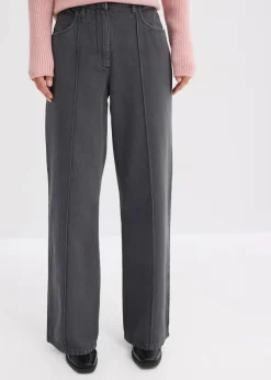 Clearance Twillhose aus reiner Baumwolle Damen Hosen|Bekleidung·Kleider