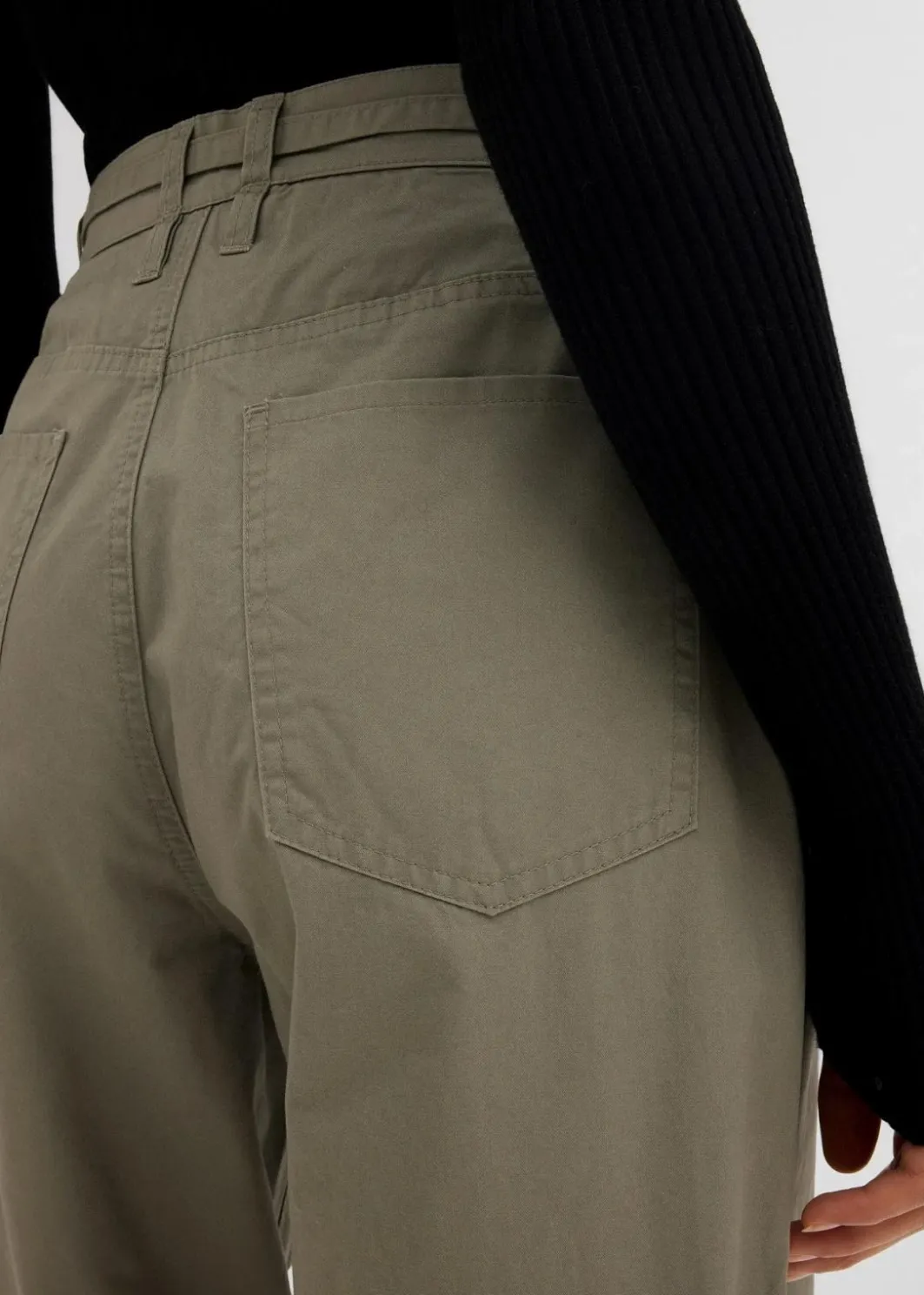 Damen bonprix Bekleidung·Kleider|Hosen|Twillhose aus reiner Baumwolle