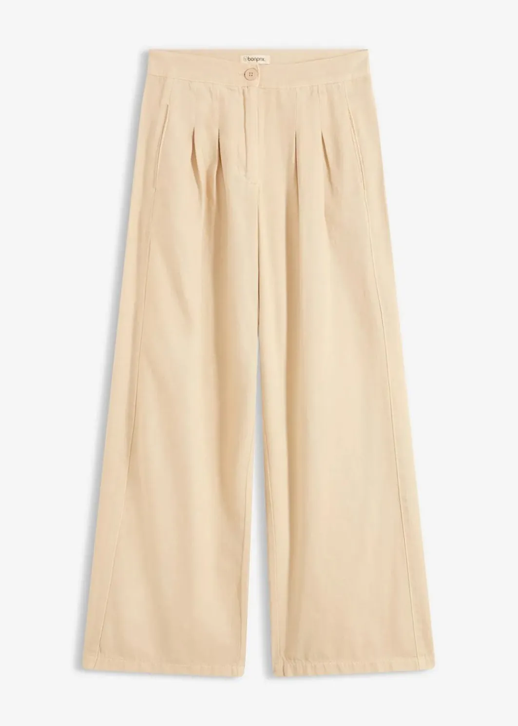 Damen bonprix Hosen|Bekleidung·Kleider|Twillhose aus reiner Baumwolle