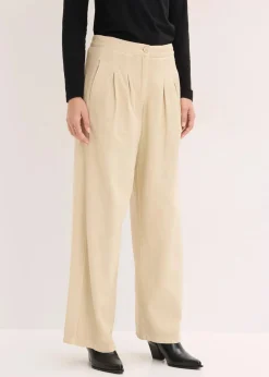 Damen bonprix Hosen|Bekleidung·Kleider|Twillhose aus reiner Baumwolle
