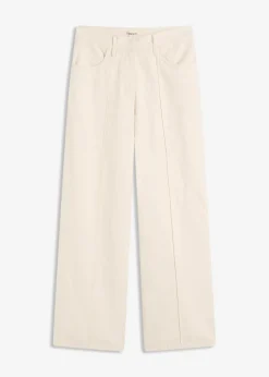 Discount Twillhose aus reiner Baumwolle Damen Bekleidung·Kleider|Hosen