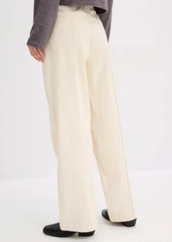 Discount Twillhose aus reiner Baumwolle Damen Bekleidung·Kleider|Hosen