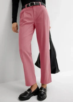 Damen bonprix Bekleidung·Kleider|Hosen|Twillhose im Barrel Shape
