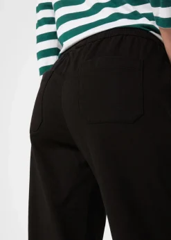 Damen bonprix Bekleidung·Kleider|Hosen|Twillhose mit ausgestelltem Bein und High-Waist-Bequembund