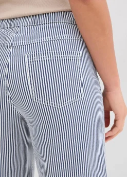 Damen bonprix Bekleidung·Kleider|Hosen|Twillhose mit Bequembund
