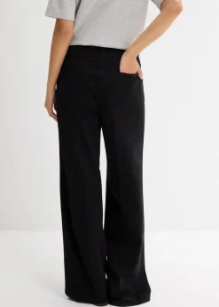Damen bonprix Bekleidung·Kleider|Hosen|Twillhose mit Bügelfalte aus reiner Baumwolle