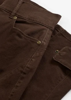 Outlet Twillhose mit hohem Bund Damen Hosen|Bekleidung·Kleider