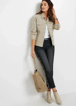 New Twill-Jacke Damen Jacken & Mäntel|Bekleidung·Hosen