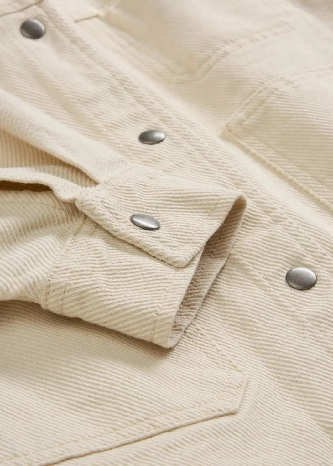 Clearance Twill-Jacke aus reiner Baumwolle Damen Bekleidung·Hosen|Zweiteiler & Sets