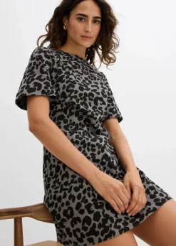 Sale Twill-Kleid aus reiner Baumwolle Damen Bekleidung·Pullover & Strickjacken|Kleider