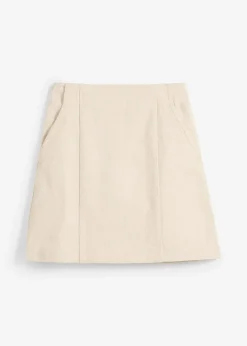 Damen bonprix Bekleidung·Sportbekleidung|Zweiteiler & Sets|Twill-Rock aus reiner Baumwolle