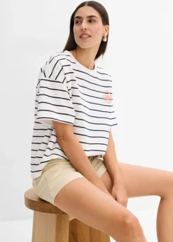 Damen bonprix Hosen|Shorts|Twill-Shorts
