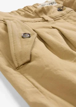 Hot Twill-Shorts mit hohem Bund Damen Nachhaltigere Materialien|Hosen