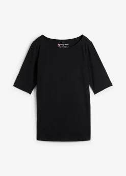 Online U-Boot-Ausschnitt-Shirt Damen Bekleidung·Röcke|Nachhaltigere Materialien