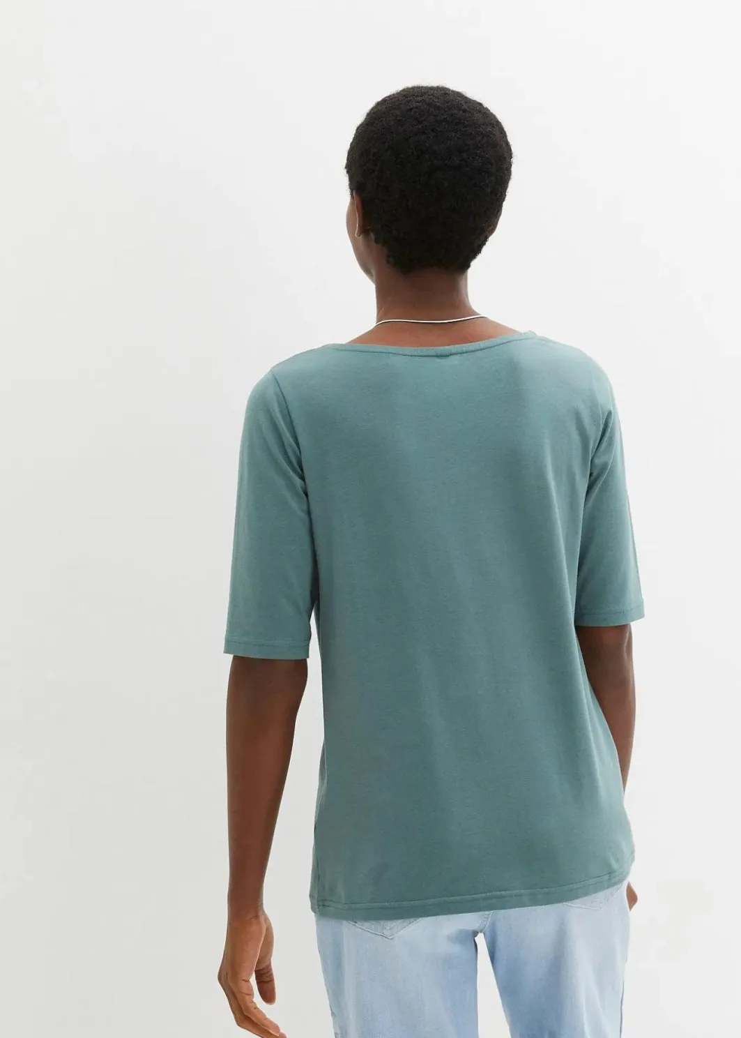 Outlet U-Boot-Ausschnitt-Shirt Damen Shirts & Tops|Basics