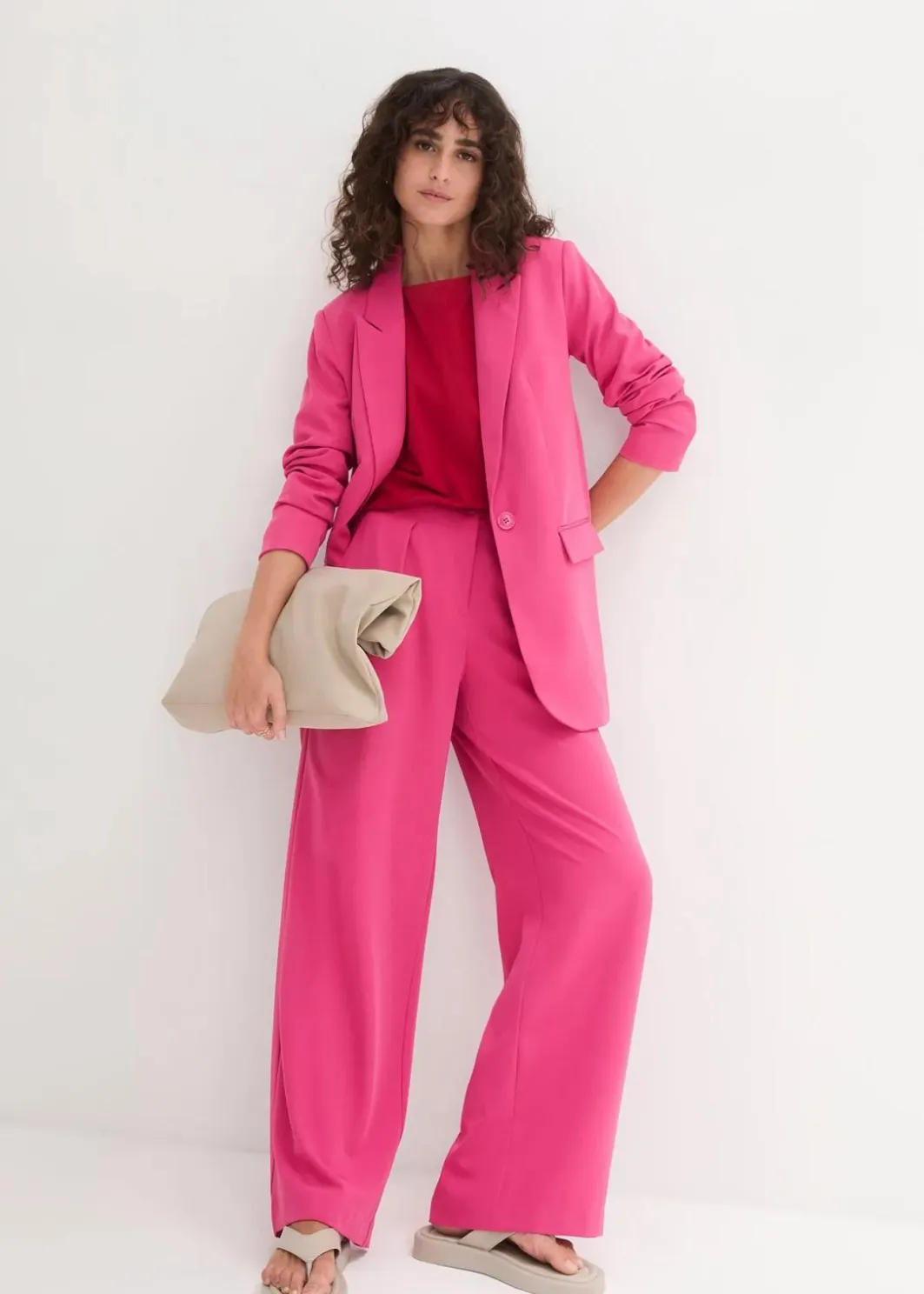 Damen bonprix Shirts & Tops|Basics|U-Boot-Ausschnitt-Shirt