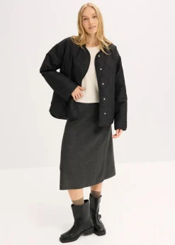 Damen bonprix Bekleidung·Hosen|Jacken & Mäntel|Ultraleichte Steppjacke, Oversized
