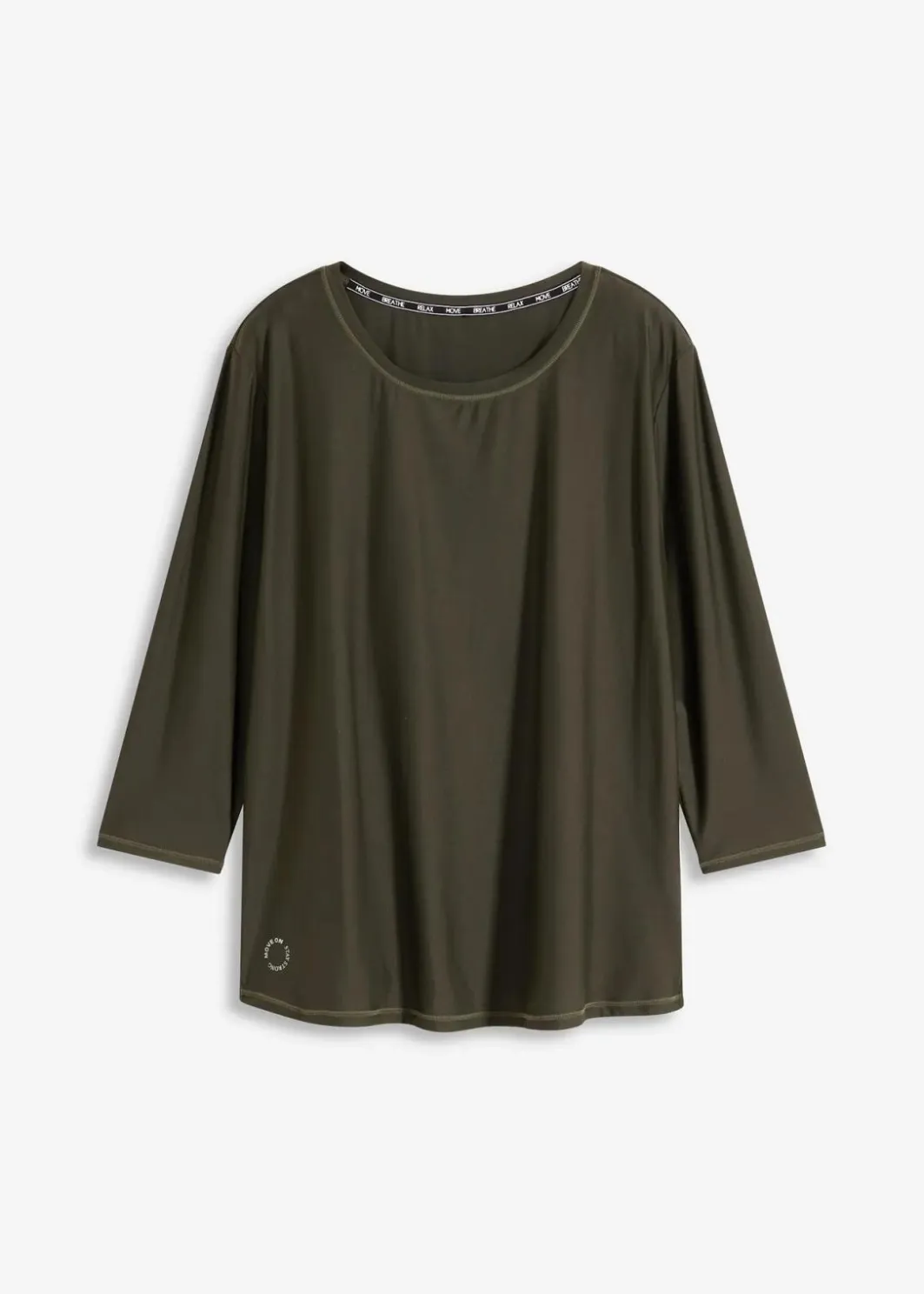 Damen bonprix Shirts & Tops|Sportbekleidung|Ultrasoftes Funktionsshirt mit ¾ Ärmel, schnelltrocknend