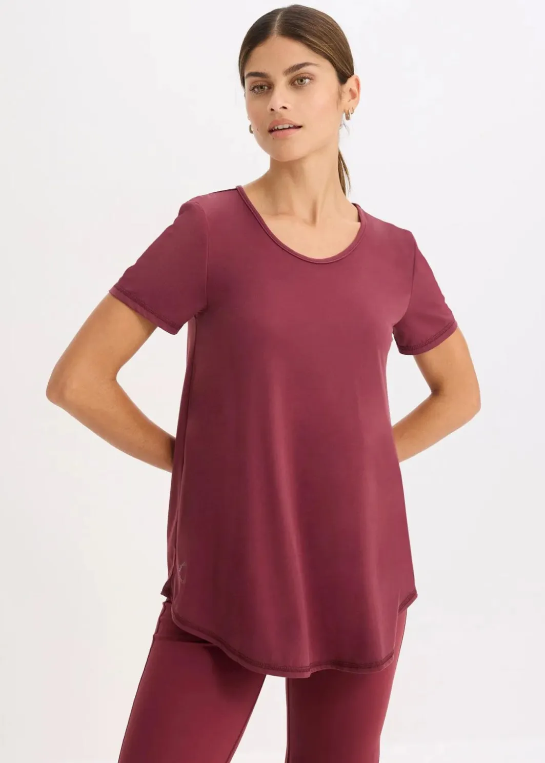 Outlet Ultrasoftes Funktionsshirt mit Mesheinsatz, schnelltrocknend Damen Bekleidung·Sweat|Nachhaltigere Materialien