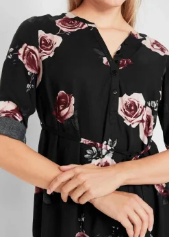 Discount Umstands- und Stillblusenkleid aus fließender Viskose Damen Bekleidung·Blazer|Nachhaltigere Materialien