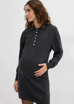 Clearance Umstands- und Stillkleid aus feingestrickter Bio-Baumwolle Damen Bekleidung·Blazer|Umstandsmode