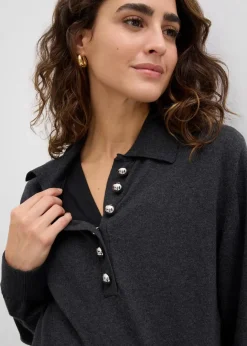 Clearance Umstands- und Stillkleid aus feingestrickter Bio-Baumwolle Damen Bekleidung·Blazer|Umstandsmode
