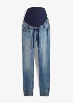 New Umstands-Denimjogger aus Bio-Baumwolle Damen Bekleidung·Blazer|Umstandsmode