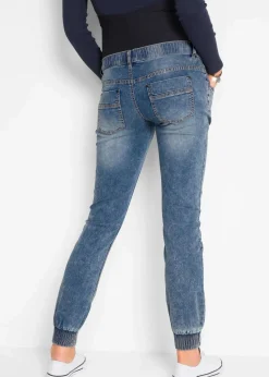 New Umstands-Denimjogger aus Bio-Baumwolle Damen Bekleidung·Blazer|Umstandsmode