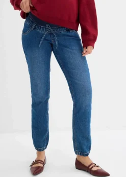 Umstands-Denimjogger aus Bio-Baumwolle Damen Bekleidung·Blazer|Nachhaltigere Materialien