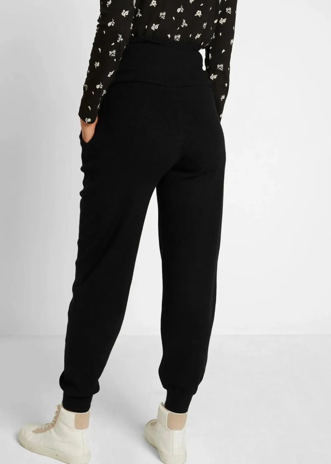 Sale Umstandshose aus weichem Strick Damen Bekleidung·Blazer|Nachhaltigere Materialien