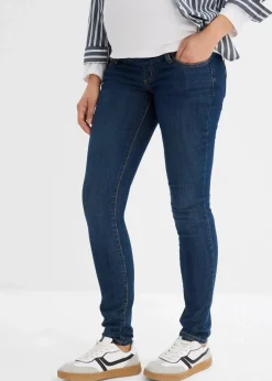 Damen bonprix Bekleidung·Blazer|Nachhaltigere Materialien|Umstandsjeans mit Bio-Baumwolle, Skinny