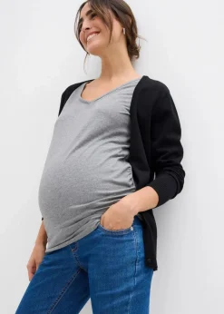 Best Umstandsjeans mit Bio-Baumwolle, Skinny Damen Bekleidung·Blazer|Umstandsmode