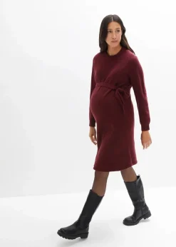Outlet Umstandskleid aus flauschigem Strick Damen Umstandsmode|Bekleidung·Blazer