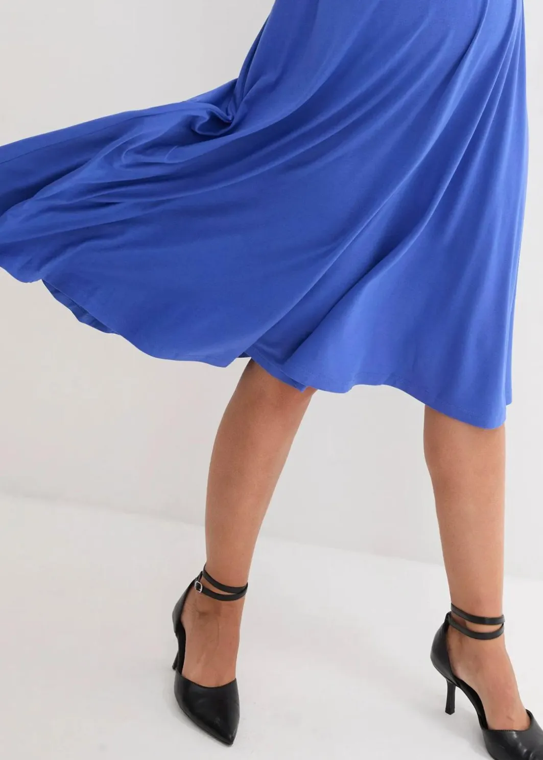 Damen bonprix Nachhaltigere Materialien|Umstandsmode|Umstandskleid mit Spitze aus Jersey