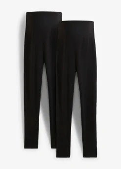 Umstandsleggings aus Bio-Baumwolle (2er Pack) Damen Bekleidung·Blazer|Nachhaltigere Materialien