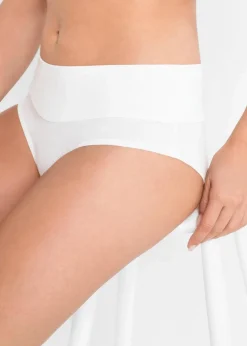 Damen bonprix Umstandsmode|Nachhaltigere Materialien|Umstandspanty mit Bio-Baumwolle (3er Pack)