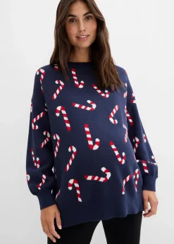 Damen bonprix Bekleidung·Blazer|Umstandspullover mit Stillschlitzen