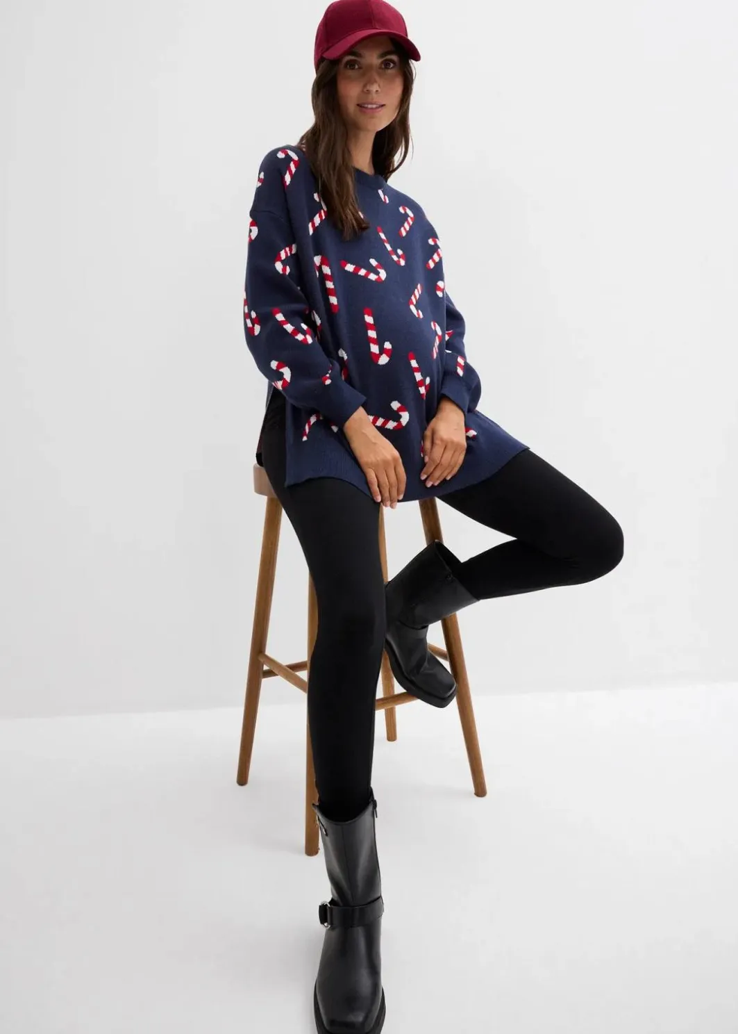 Damen bonprix Bekleidung·Blazer|Umstandspullover mit Stillschlitzen