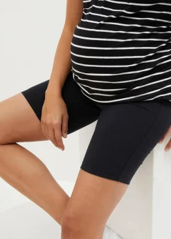 Discount Umstands-Radlerhose aus Bio-Baumwolle (2er Pack) Damen Radler & Oberschenkelschutz|Umstandsmode