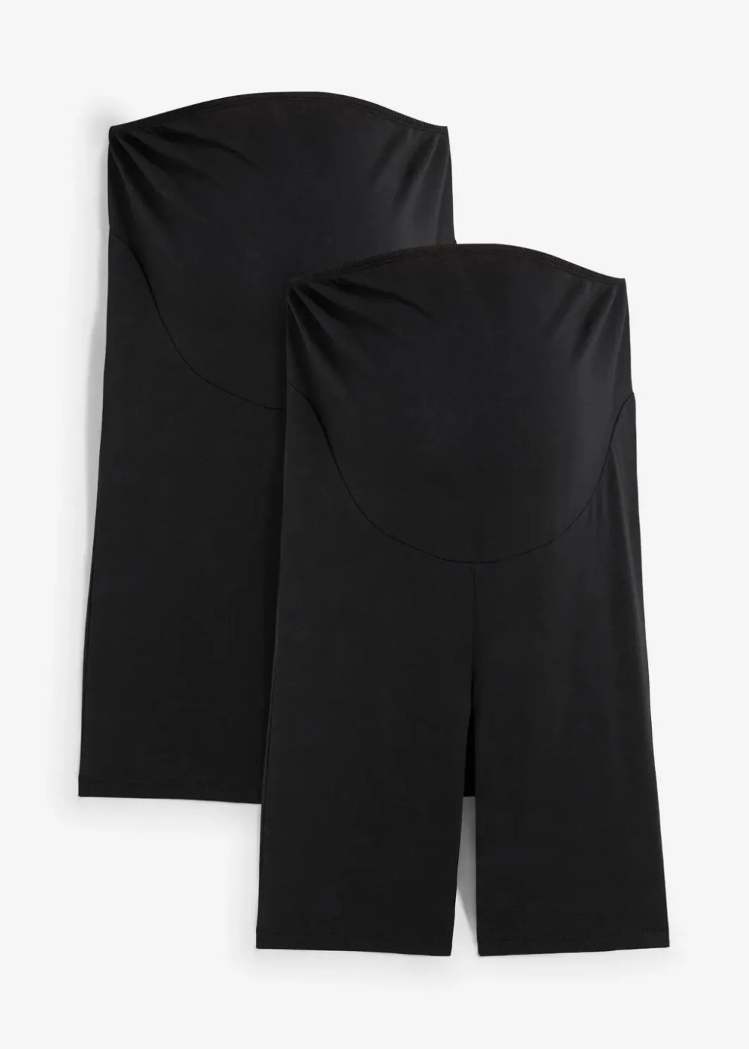 Clearance Umstands-Radlerhose aus Bio-Baumwolle (2er Pack) Damen Nachhaltigere Materialien|Umstandsmode