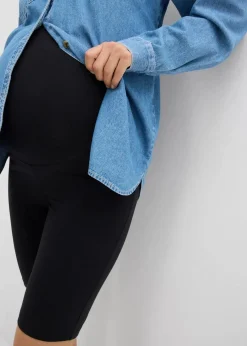 Clearance Umstands-Radlerhose aus Bio-Baumwolle (2er Pack) Damen Nachhaltigere Materialien|Umstandsmode