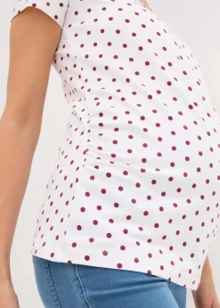 New Umstandsshirts aus Bio-Baumwolle (2er-Pack) Damen Bekleidung·Blazer|Umstandsmode