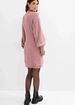 Damen bonprix Bekleidung·Blazer|Umstandsmode|Umstandsstrick- und Stillstrickkleid mit langer Knopfleiste