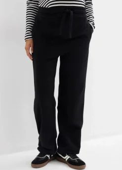 Damen bonprix Bekleidung·Blazer|Nachhaltigere Materialien|Umstandsweathose mit verstellbarer Saumweite aus reiner Bio-Baumwolle