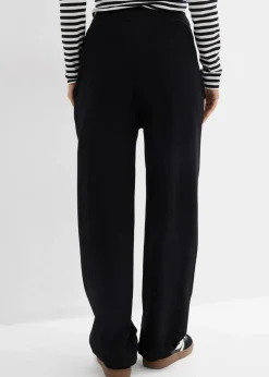 Damen bonprix Bekleidung·Blazer|Nachhaltigere Materialien|Umstandsweathose mit verstellbarer Saumweite aus reiner Bio-Baumwolle