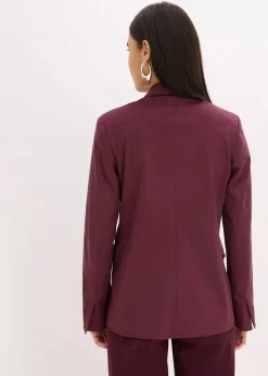 Damen bonprix Blazer|Bekleidung·Basics|Velourslederimitat-Blazer