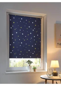Outlet Verdunkelungsrollo mit Sternen Druck Fensterverdunkelung|Fensterverdunkelung