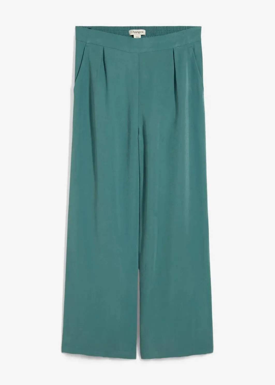 Outlet Verkürzte Hose aus weichem Viskose-Mix Damen Hosen|Bekleidung·Kleider