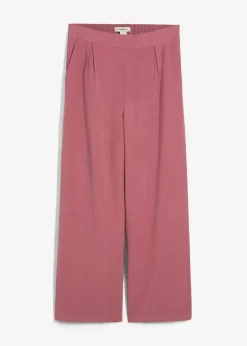 New Verkürzte Hose aus weichem Viskose-Mix Damen Bekleidung·Kleider|Hosen