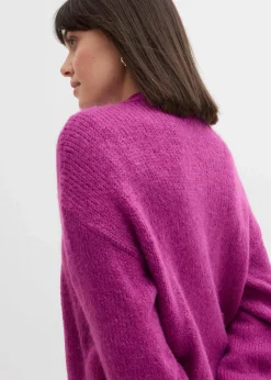 Damen bonprix Bekleidung·Umstandsmode|Strickmode|Verkürzte Oversize Grobstrickjacke